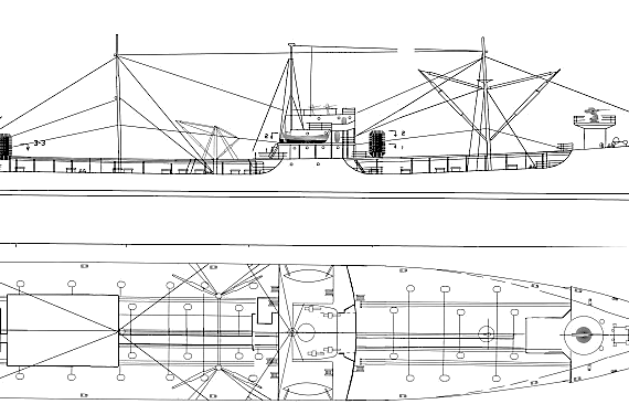 Корабль SS T-2 Bushy Hill [Oiler] - чертежи, габариты, рисунки